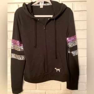 VS Pink Zip-up Hoodie